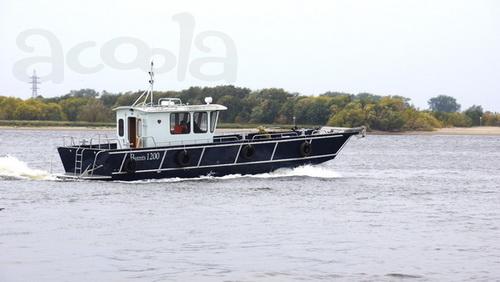 Грузовой алюминиевый катер Баренц 1200